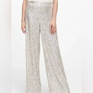 NWT Banana Republic Women's High Rise Sequin  Pants Size XL